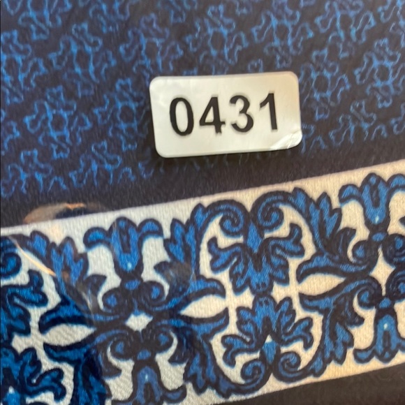 Cache Blue Boho Paisley Wide Leg Pants Women’s Size 6 Retro Y2K Stretch Indie - Picture 4 of 4